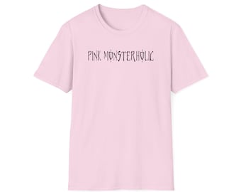 Pink Monsterholic shirt Pink  Monster Funny Offensive T-Shirt | Dark Humour Energy Drink Women Tee