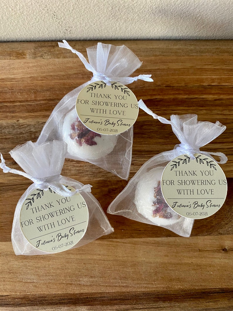 Baby Shower Bath Bomb Favors Neutral Baby Shower Favors Etsy