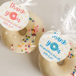 Baby Sprinkle Donut Bath Bomb Favors, Cute Baby Shower Favors, Brunch Favors, Realistic Donut Bath Bombs, Moisturizing Bath Bombs image 7