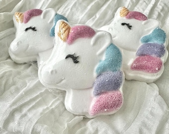 Unicorn Bath Bomb | Handmade Bath Fizzy | Magical Pony Gift Idea