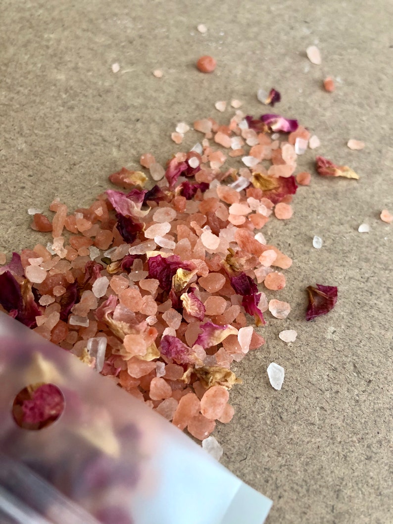 Bulk Bath Salts Rose Jasmine Lavender Floral Bath Etsy