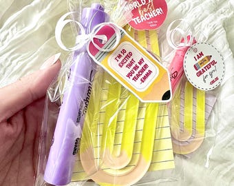 Teacher Thank You Gift - Practical Teacher Appreciation Gift - Personalized Back to School Gift