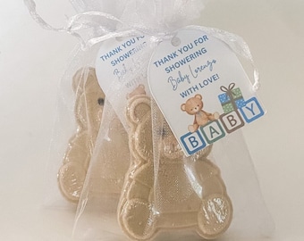 Bear Bath Bomb Favors, Bear Themed Baby Shower Favors, We Can Bearly Wait, Top Baby Shower Themes, Teddy Bear Favors