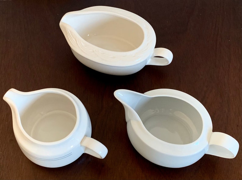 Vintage White Gravy Boat,gravy Boat Serverware,gravy Boat With Handle