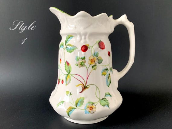 Vintage Staffordshire China James Kent Ltd. Old Foley Strawberry