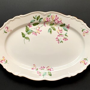 Vintage Edelstein Bavaria Porcelain Maria-Theresia Large 15” Oval Serving Platter