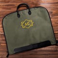 Leather Handle Garment Bag,Gift for Groomsmen,Father of Groom,Oxford Cloth Suit Bag,Monogrammed Suit Bag,Groomsmen Gift Custom Name Suit Bag