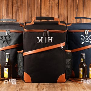 Mochila térmica personalizada para padrinos de boda, regalo para padrinos de boda, mochila térmica para almuerzos, nevera para cerveza de golf, mochila térmica para senderismo, regalo para padrinos de boda