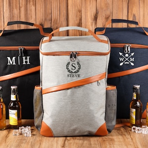 Mochila térmica personalizada para padrinos de boda, regalo para padrinos de boda, mochila térmica para almuerzos, nevera para cerveza de golf, mochila térmica para senderismo, regalo para padrinos de boda