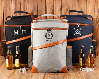 Mochila térmica personalizada para padrinos de boda, regalo para padrinos de boda, mochila térmica para almuerzo, nevera para cerveza de golf, mochila térmica para senderismo, regalo para padrinos de boda.