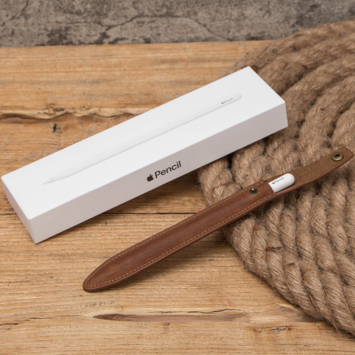 Apple Pencil CaseGenuine Leather Sleeve Case/ Elastic Etsy