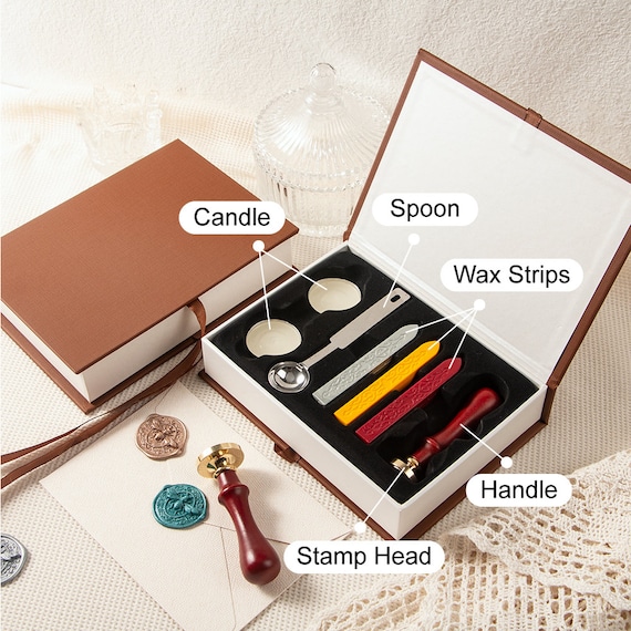 Custom Wax Seal,wax Stamp,sealing Wax,letter Seal,initials Wax Stamp  Seal,wax Seal Kit,wax Seal Stamp,custom Wax Seal 