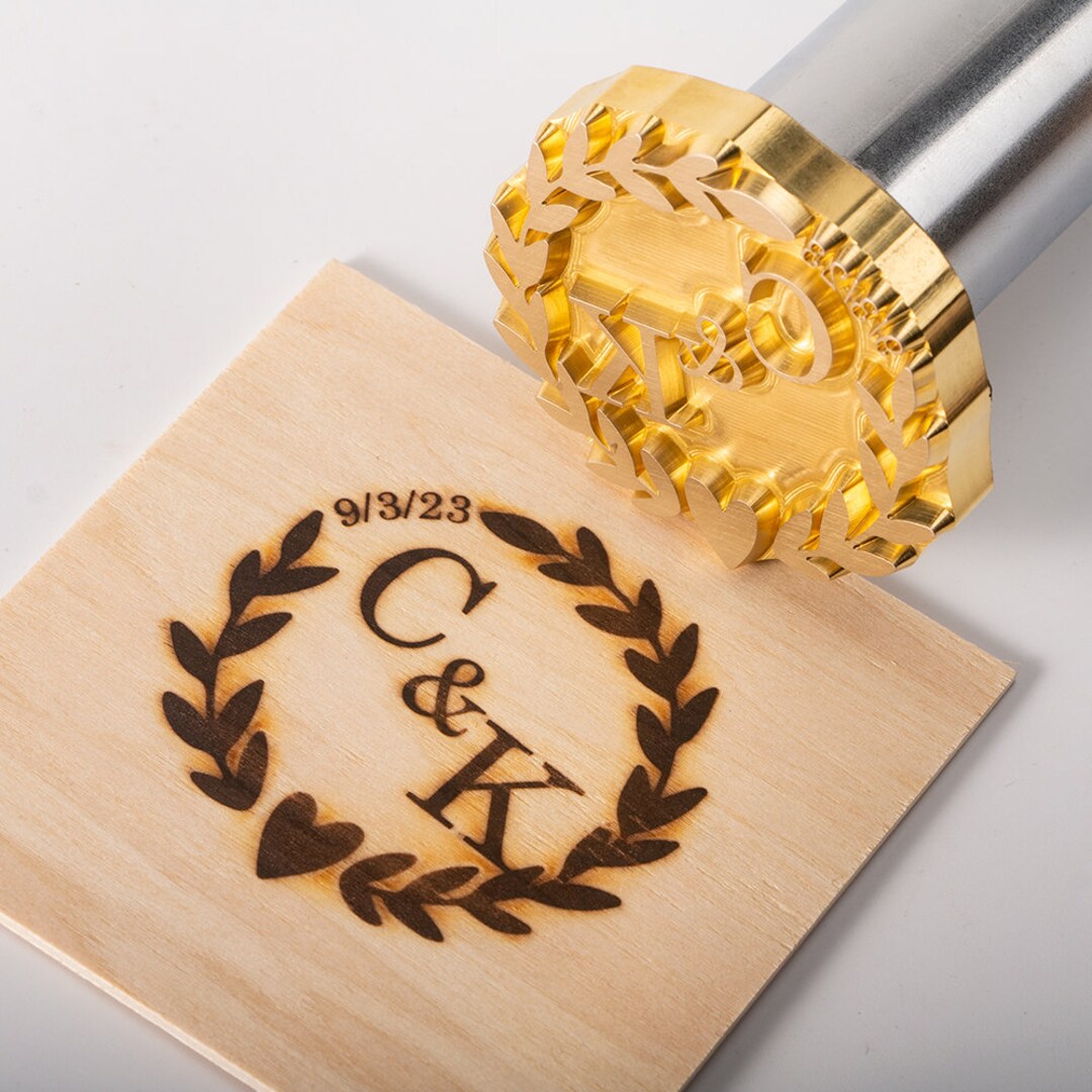 Custom Wood Branding Iron Wood Logo Stamp Wood Burning Logo Etsy