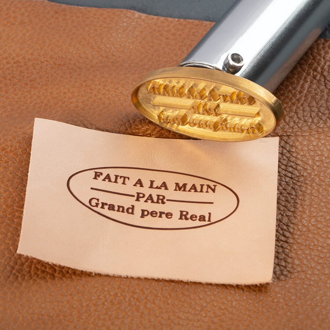 Custom Leather Stamp, Leather Branding Iron, Personalized Leather Stamp