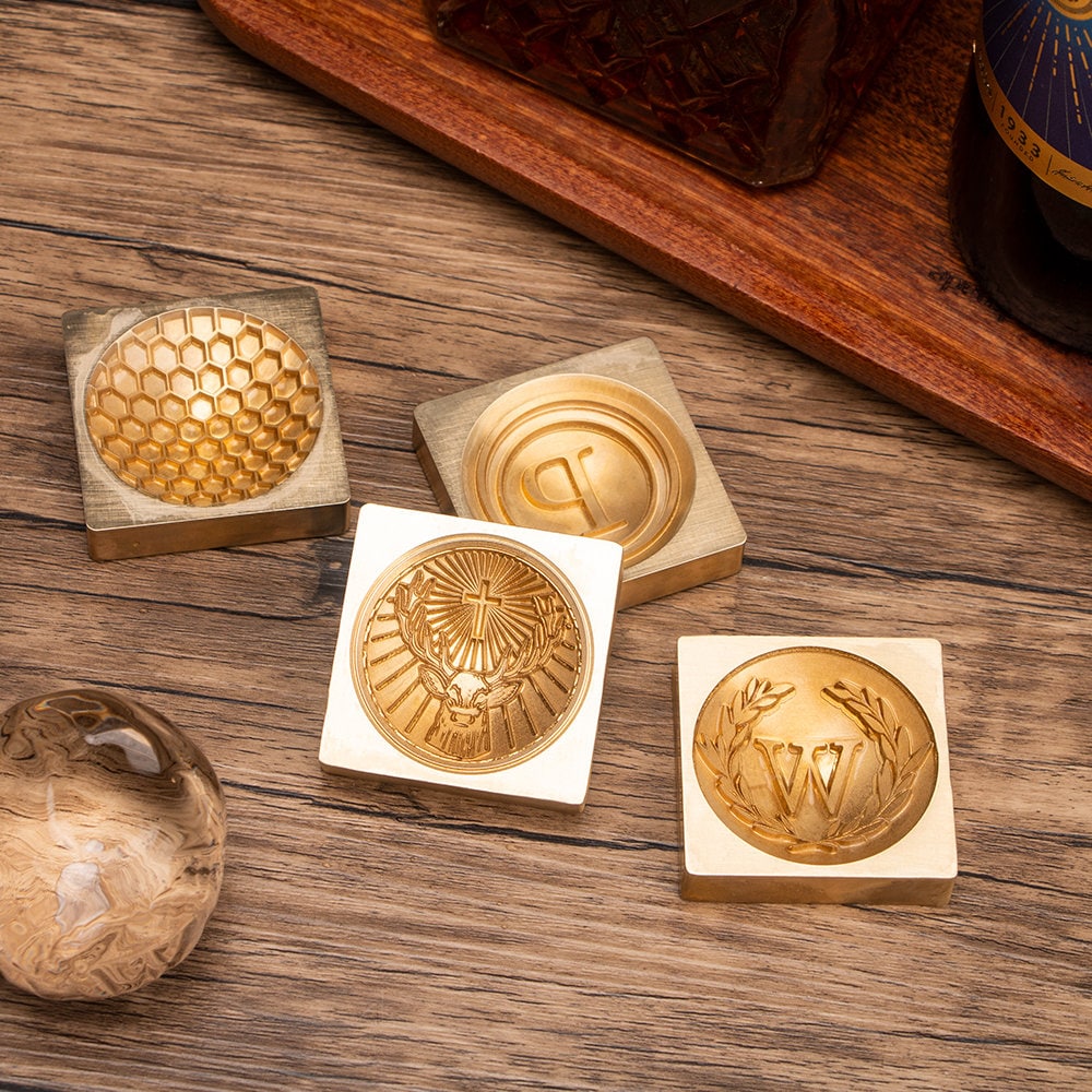 Custom Ice Ball Stamp for Bar, Monogram Ice Stamp, Cold Drink Stamp, Curved Ice Stamp, Sphere Ice Stamp, Christmas Gift for Him