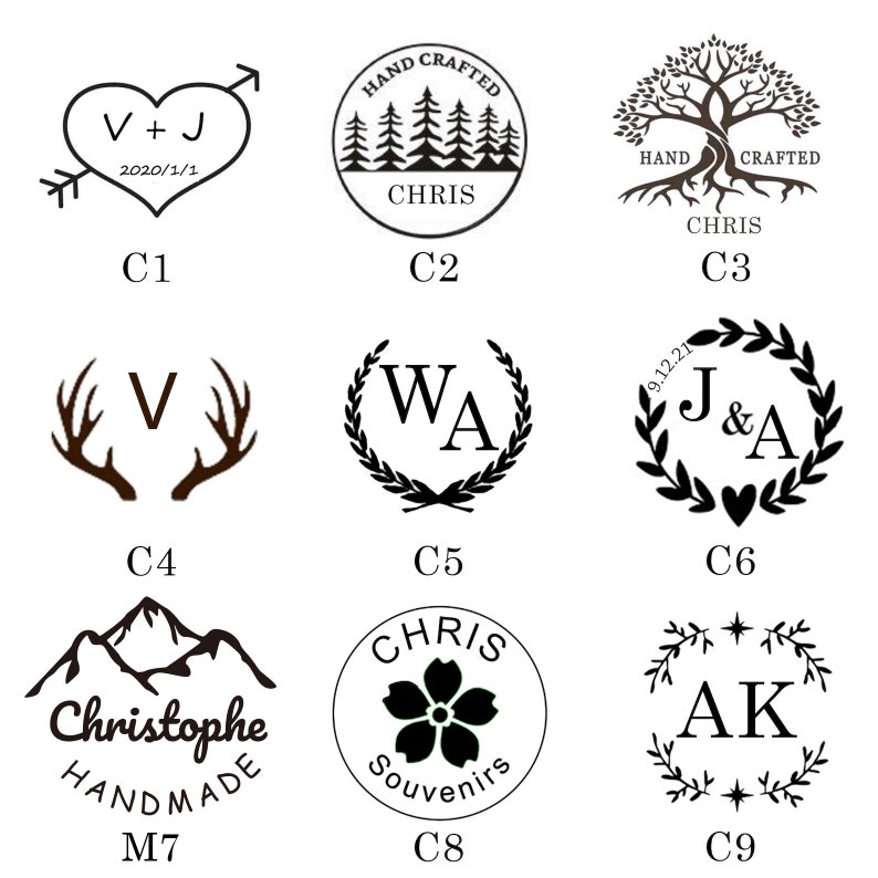 Custom Wood Branding Ironwood Burning Logo Stampbrand Iron - Etsy