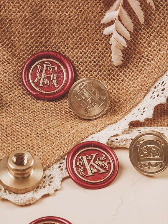 Letter Seals Wax Seal Setcustom Wax Sealwax Seal Packssets Etsy