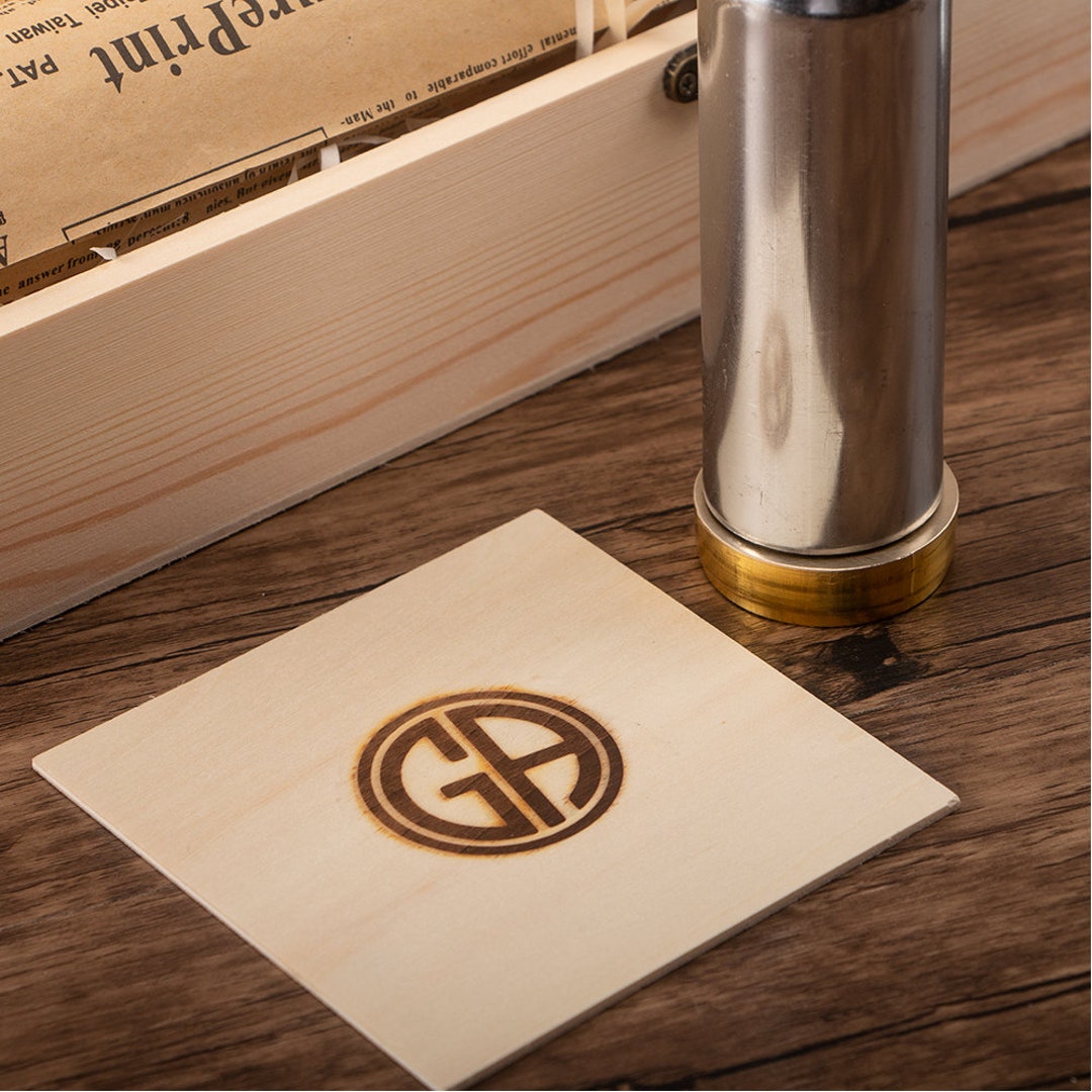 Custom Leather Stamp, Leather Stamping, Embossing Stamp, Custom Logo