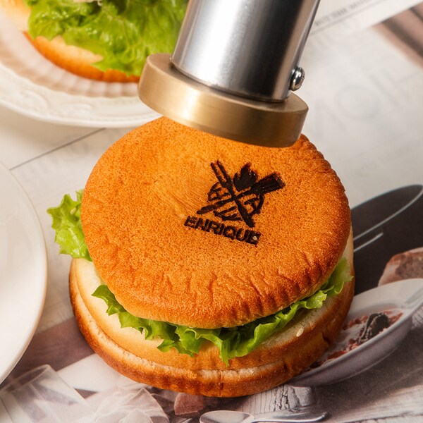 Burger Stamp Etsy