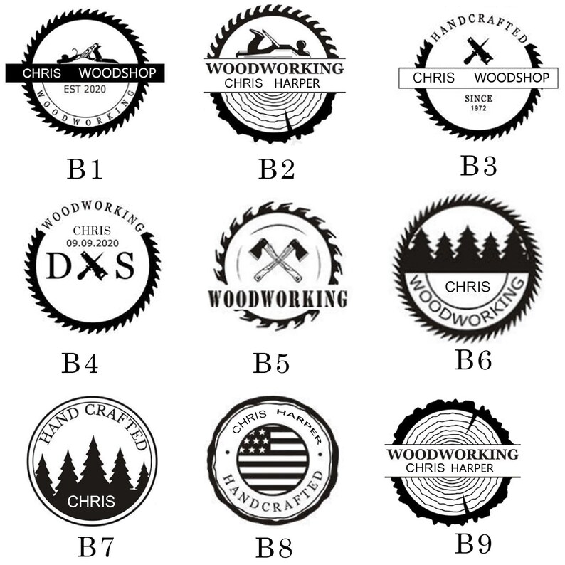 Custom Wood Branding Ironwood Burning Logo Stampbrand Iron Etsy