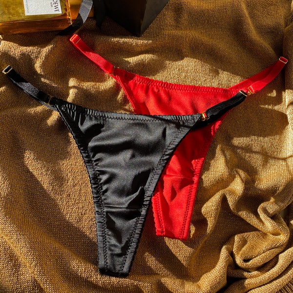 Luxury Satin thong