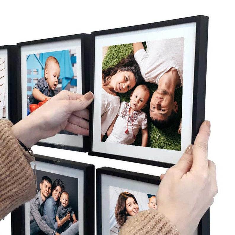 Stickable Photo Frames Square Wall Decor Gallery Wall Photo Etsy