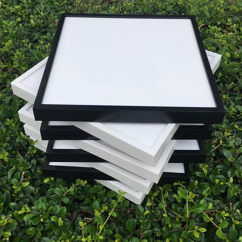 Stickable Photo Frames Square Wall Decor Gallery Wall Photo Etsy Canada