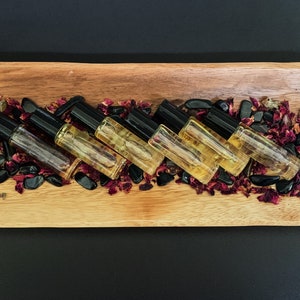 Custom Cleansed Crystal Infused Lip Oils