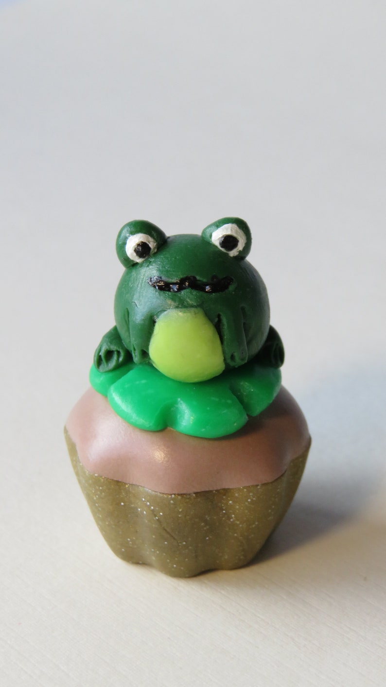 Cutiecakes Animals Decorative Knick Knack Gift Clay Etsy