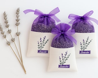Juego de tres bolsitas de lavanda