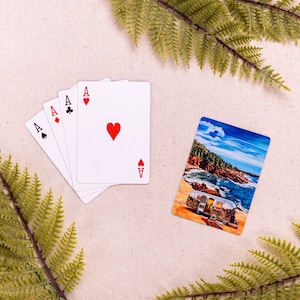 Airstream Playing Cards | Featuring Acadia Inspired Scene