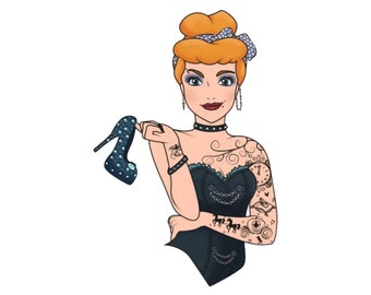 Download Tattooed Cinderella Etsy