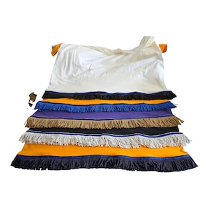 Handmade Fringe Tee Bundle: Custom Color, Unisex Shirts (Set of 5)