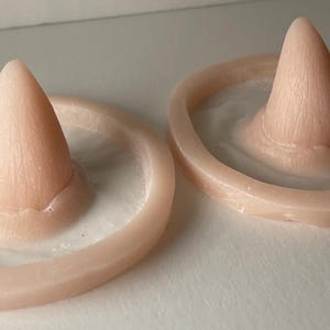 Prótesis de silicona CUERNOS PEQUEÑOS /halloween /cosplay/silicona/sfxmakeup/cine/TV/zombie/demonio