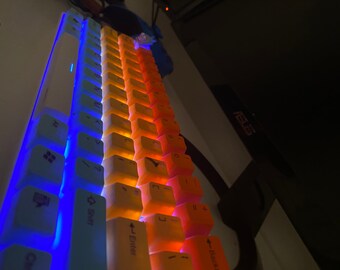 Anpassat Anne pro 2-tangentbord med tai hao hawaiianska tangentbord och anpassad Rick and Morty escape-tangent