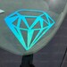 Diamond Vinyl Decal Sticker Etsy