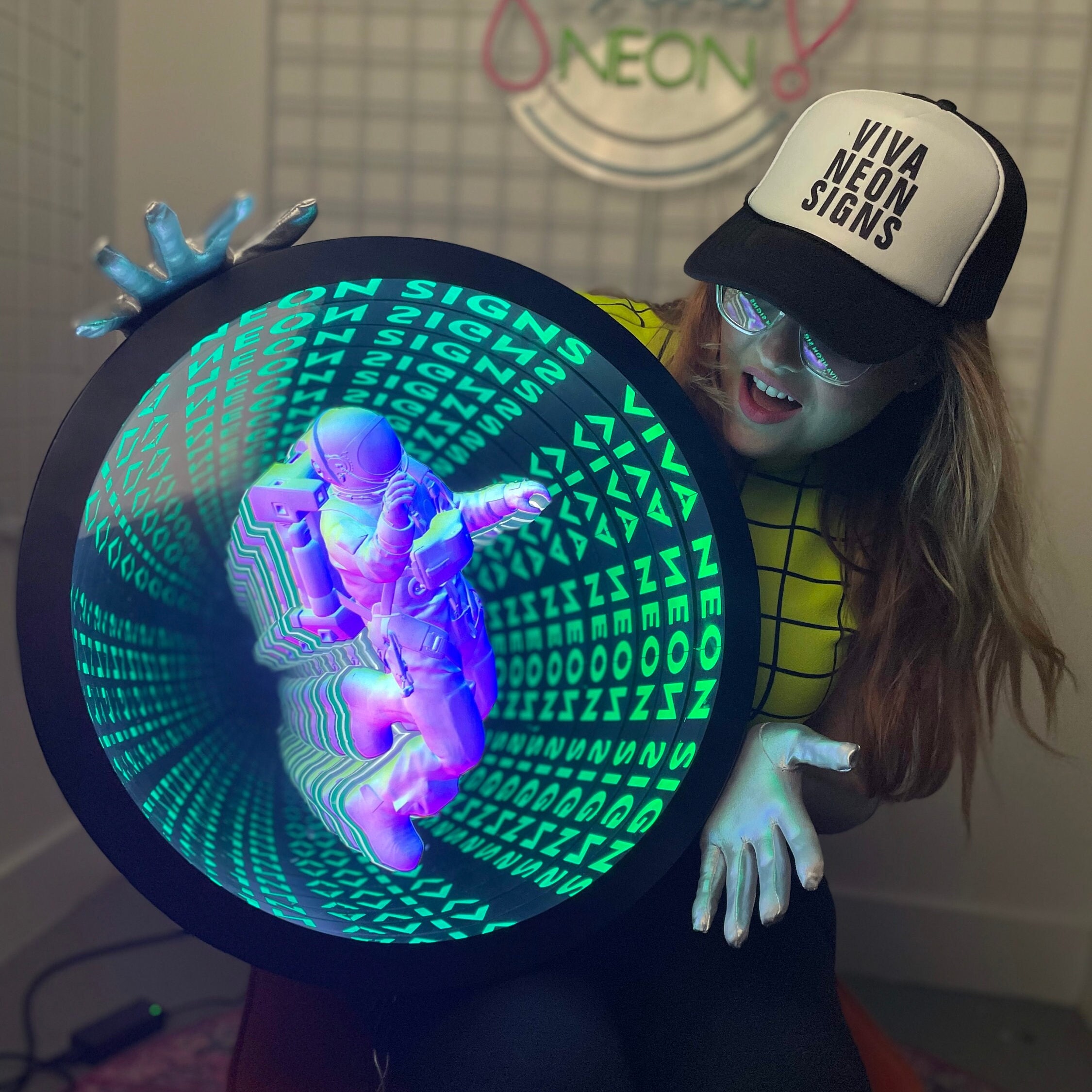 Miroir infini Illusion de caisson lumineux à LED imprimé en 3D -  France