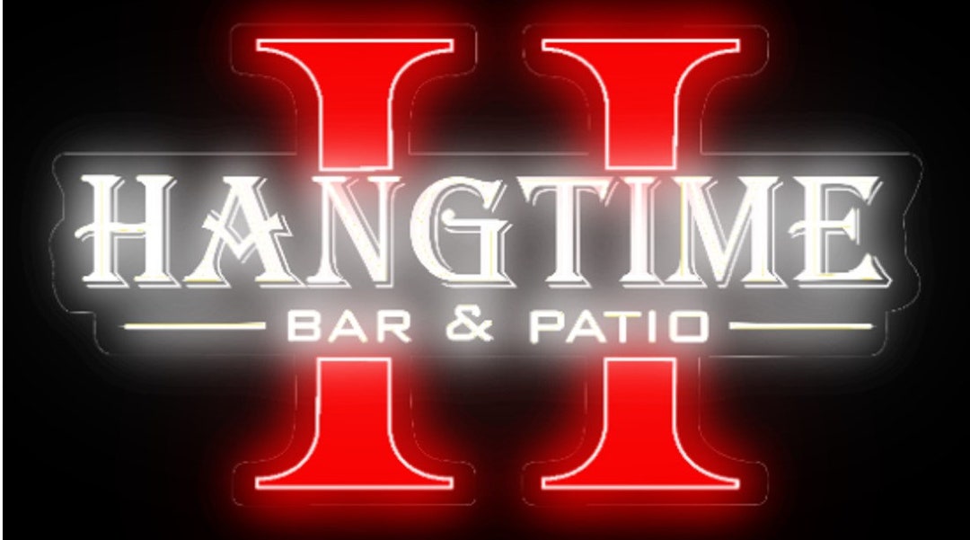 Hang Time Bar & Patio Led Neon Sign Etsy