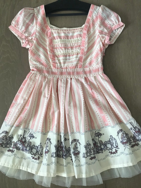 Disney Alice in Wonderland Secret Honey Pink Dress