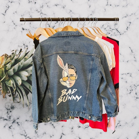 Bad Bunny Jacketbad Bunny Jean Jacket 
