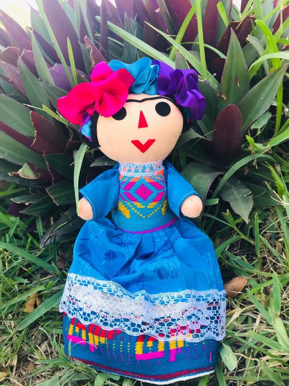 Frida Kahlo handmade doll