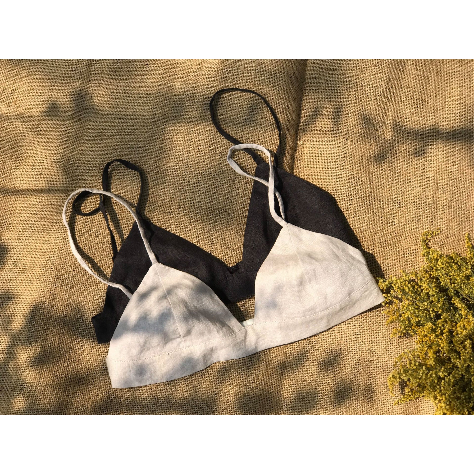 Customize Linen Bra Etsy