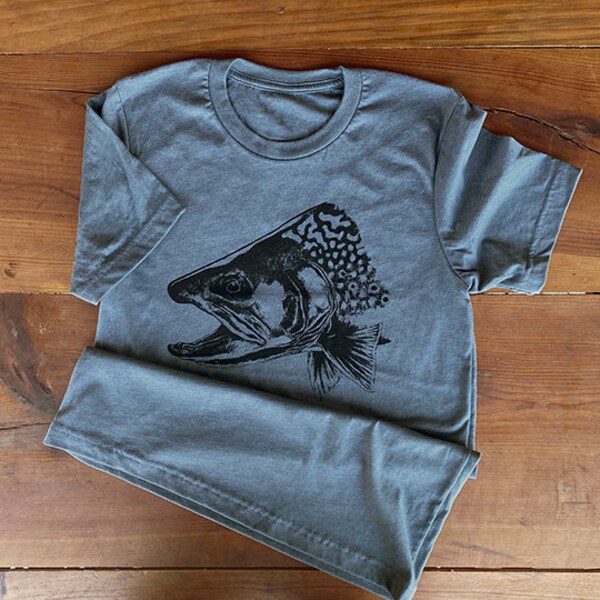Brook Trout Shirts Etsy