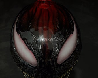 ヴェノム カーネイジ シンビオート バイクヘルメット カスタム DOT