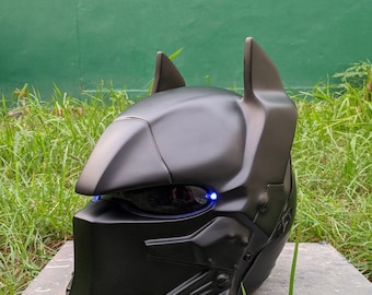 Casco de motocicleta Batman Arkham personalizado DOT y ECE - Etsy España