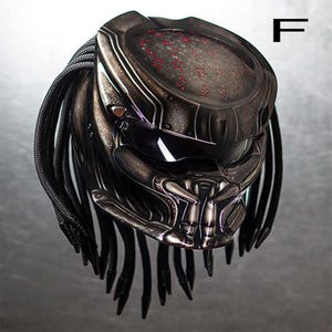 Predator Motorcycle Helmet Custom DOT & ECE Approved