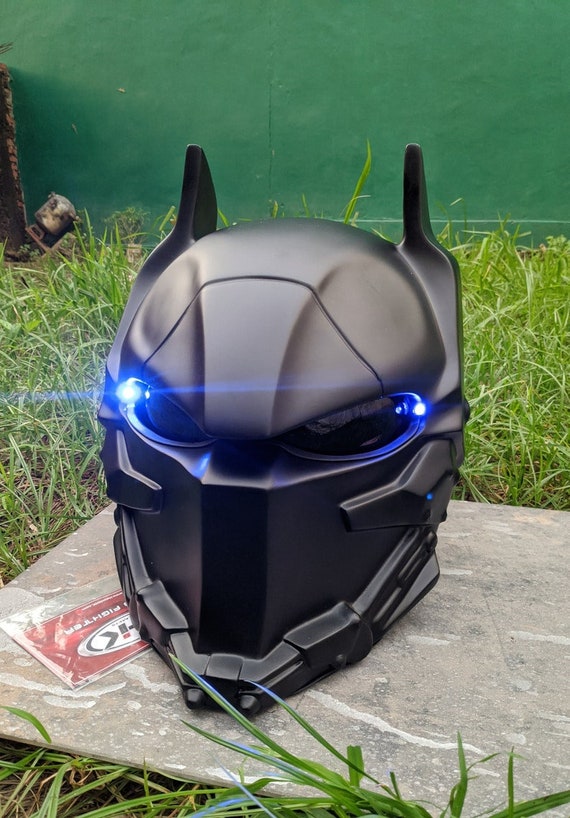 Batman Arkham Casco de motocicleta personalizado DOT -