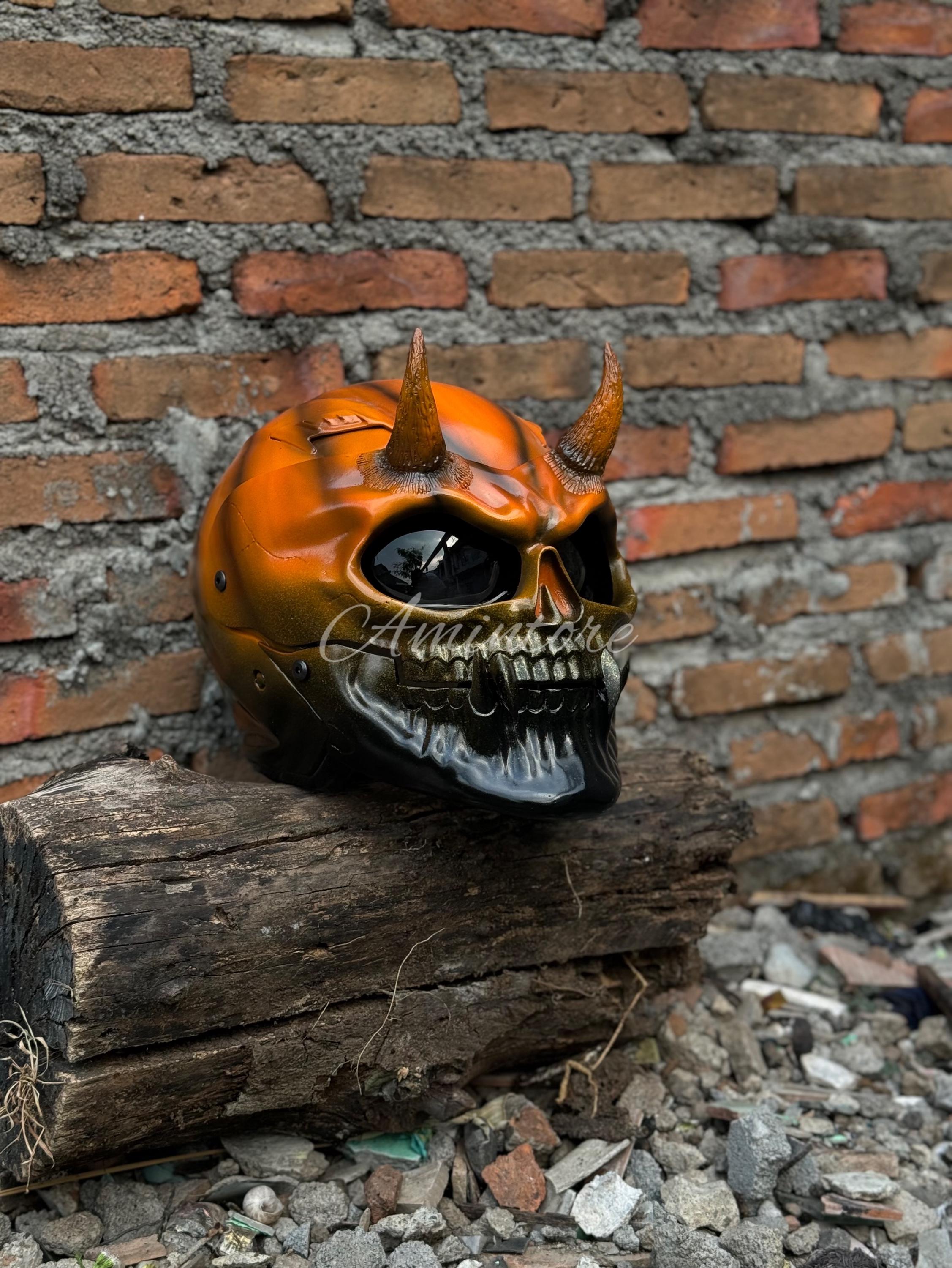 friday the 13 motorcycle helmet pumkin Wmool Pumpkin Covers Suitable for Most Full Face Helmets, Decorative Pumpkin Plush Motorbike Helmet Cover for Fun Rides and Gifts : Automotive and enhances visibility for safer commutes. Handmade Halloween Motorcycle Helmet Cover,pumpkin