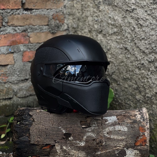 aztec motorcycle helmets retro DMD - TRIP - RETRO OPEN FACE VINTAGE HELMET