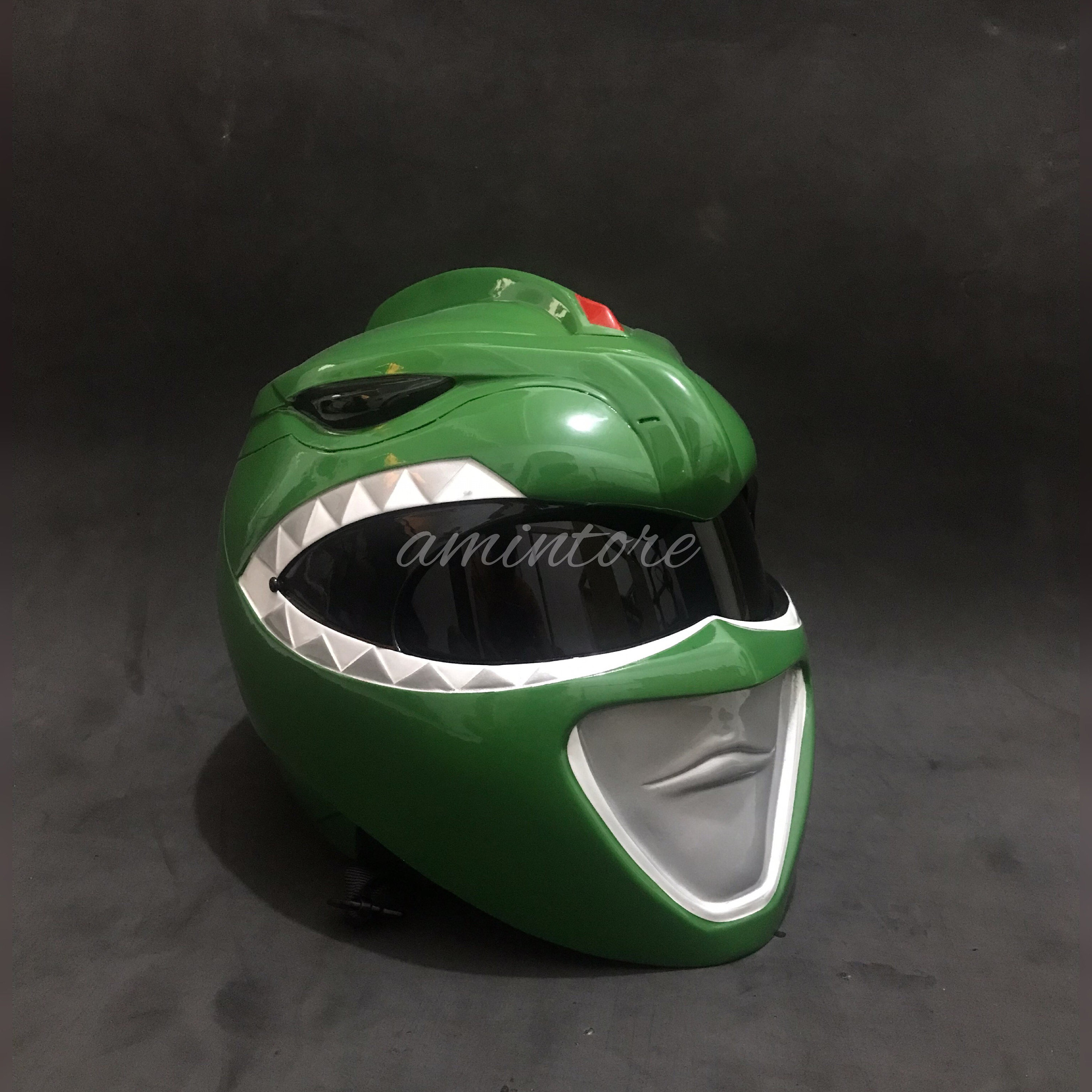 Power rangers motorcycle helmet Etsy